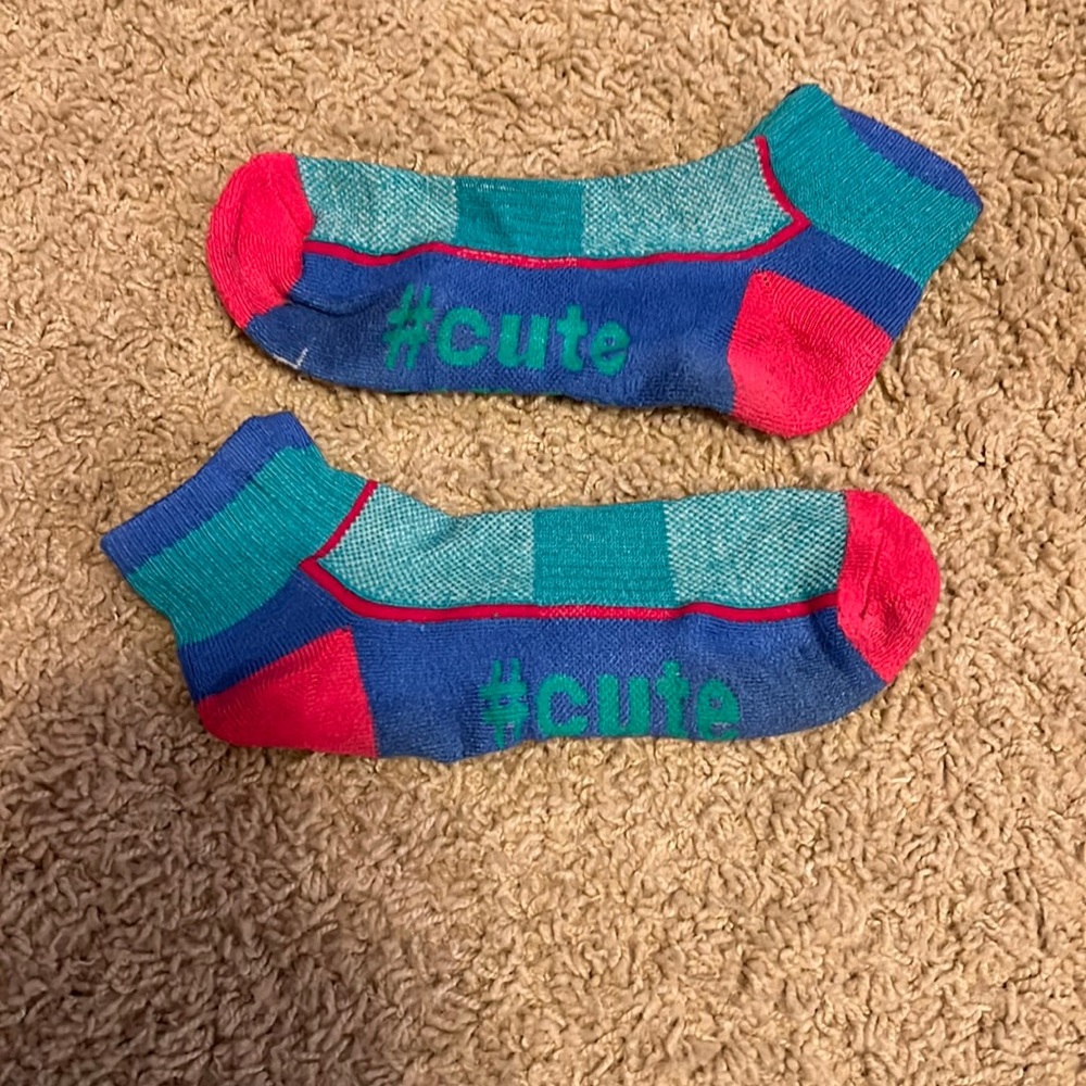 #cute socks. Just above the ankle. NEW